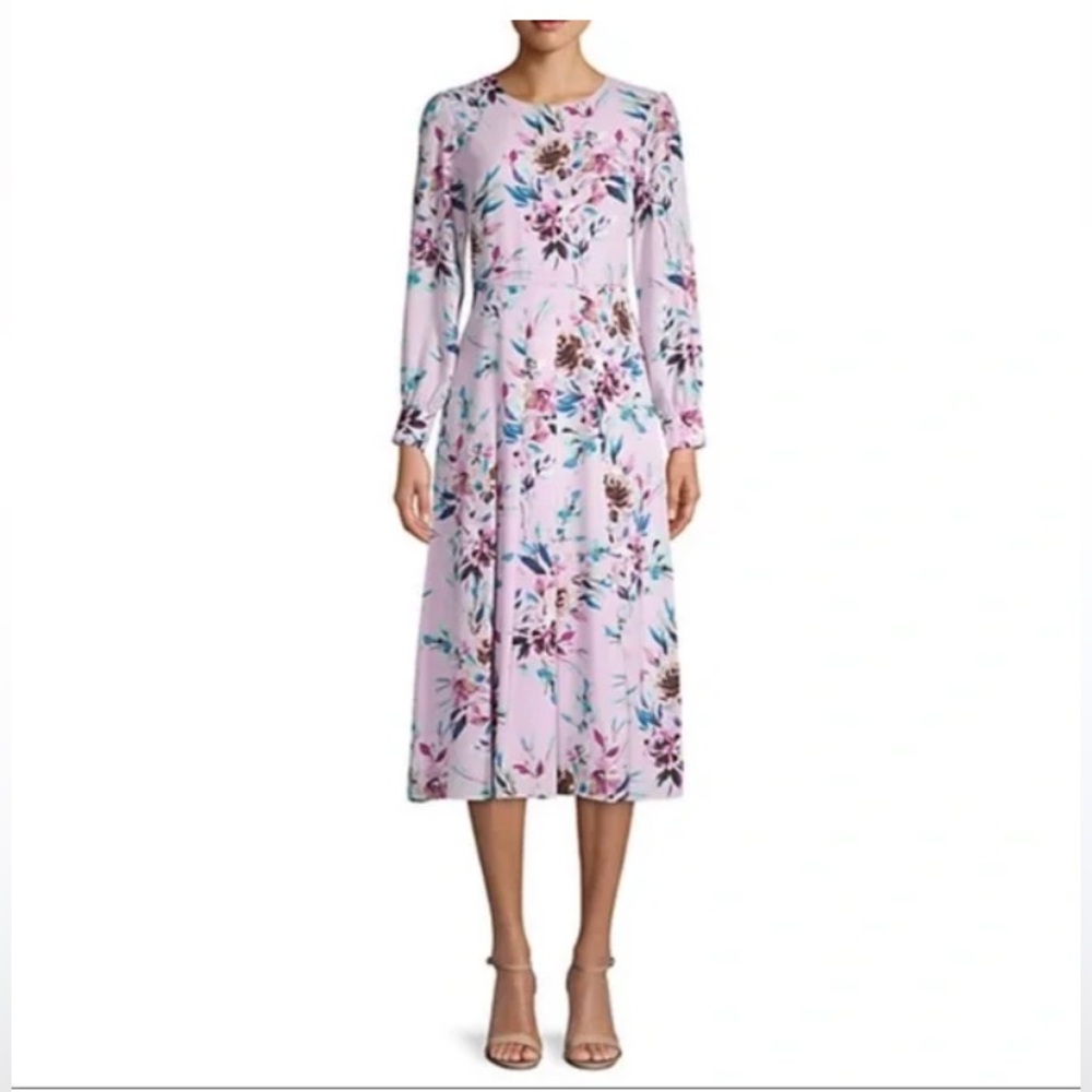 Nanette Lepore Women's Floral Dress - Pink like new - Picture 3 of 6